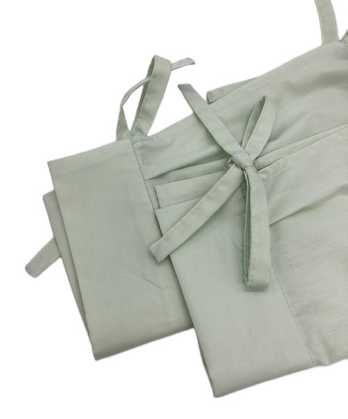 Ameri（アメリ）AMERI (アメリ) 2WAY RIBBON SLEEVE SHIRT ミント サイズ:表記なしの古着・服飾アイテム