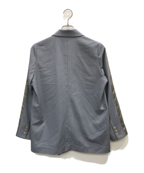 Ameri（アメリ）AMERI (アメリ) OVER JACKET WITH SUSPENDER SKIRT グレー サイズ:Sの古着・服飾アイテム