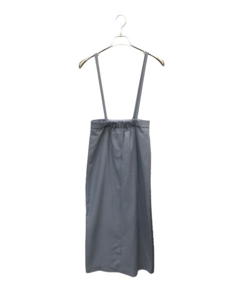 Ameri（アメリ）AMERI (アメリ) OVER JACKET WITH SUSPENDER SKIRT グレー サイズ:Sの古着・服飾アイテム