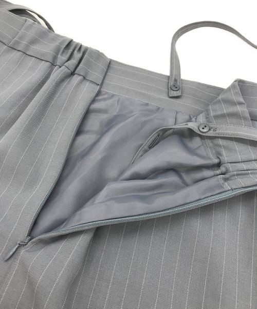 Ameri（アメリ）AMERI (アメリ) OVER JACKET WITH SUSPENDER SKIRT グレー サイズ:Sの古着・服飾アイテム