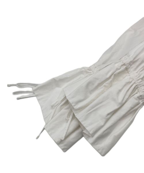 Gypsohila（ジプソフィア）Gypsohila (ジプソフィア) 付け襟シャツ ホワイト サイズ:Freeの古着・服飾アイテム