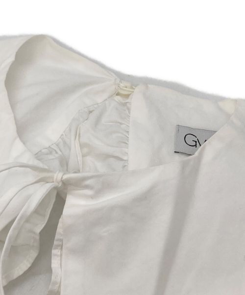 Gypsohila（ジプソフィア）Gypsohila (ジプソフィア) 付け襟シャツ ホワイト サイズ:Freeの古着・服飾アイテム