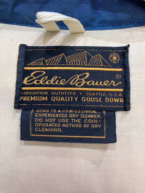 Eddie Bauer（エディーバウアー）Eddie Bauer (エディーバウアー) カラコラムダウンジャケット ネイビー サイズ:表記なしの古着・服飾アイテム