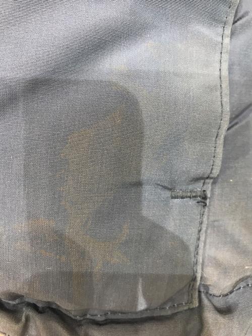 Eddie Bauer（エディーバウアー）Eddie Bauer (エディーバウアー) カラコラムダウンジャケット ネイビー サイズ:表記なしの古着・服飾アイテム