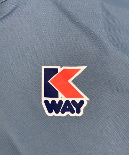 K-WAY（ケイウェイ）K-way (ケイウェイ) REMAKE 1975 CLAUDE スカイブルー サイズ:Sの古着・服飾アイテム