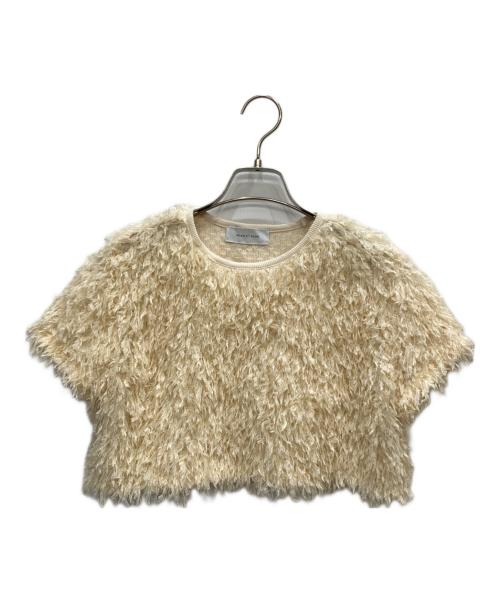 Adam et Rope（アダム エ ロペ）Adam et Rope (アダム エ ロペ) フェザープルオーバー アイボリー サイズ:Fの古着・服飾アイテム