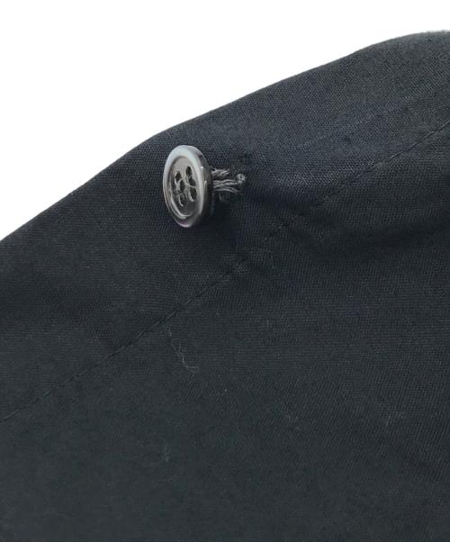 plus beau telle est notre mission（プリュボーテルエストノトルミッション）plus beau telle est notre mission (プリュボーテルエストノトルミッション) シャツ ブラック サイズ:38の古着・服飾アイテム