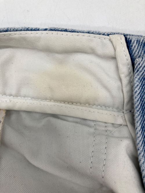 MM6 Maison Margiela（エムエムシックスメゾンマルジェラ）MM6 Maison Margiela (エムエムシックス メゾンマルジェラ) バギーデニムパンツ インディゴ サイズ:40の古着・服飾アイテム