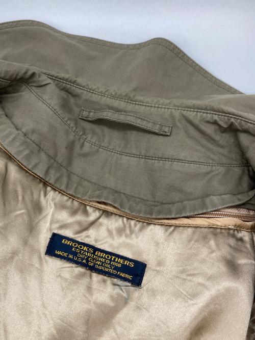 BROOKS BROTHERS（ブルックスブラザーズ）BROOKS BROTHERS (ブルックスブラザーズ) ライナー付きトレンチコート オリーブ サイズ:表記なしの古着・服飾アイテム