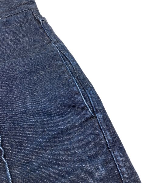 LIVINGTONE（リヴィントーン）LIVINGTONE (リヴィントーン) Turn up flare cropped インディゴ サイズ:36Sの古着・服飾アイテム