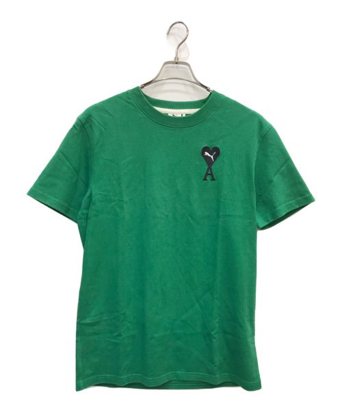 AMI Alexandre Mattiussi（アミアレクサンドルマテュッシ）AMI Alexandre Mattiussi (アミ アレクサンドル マテュッシ) PUMA (プーマ) GRAPHIC TEE グリーン サイズ:Sの古着・服飾アイテム