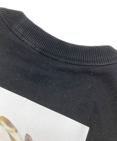 BURBERRY LONDON（バーバリーロンドン）BURBERRY LONDON (バーバリーロンドン) バンビプリントスウェット ブラック サイズ:Sの古着・服飾アイテム