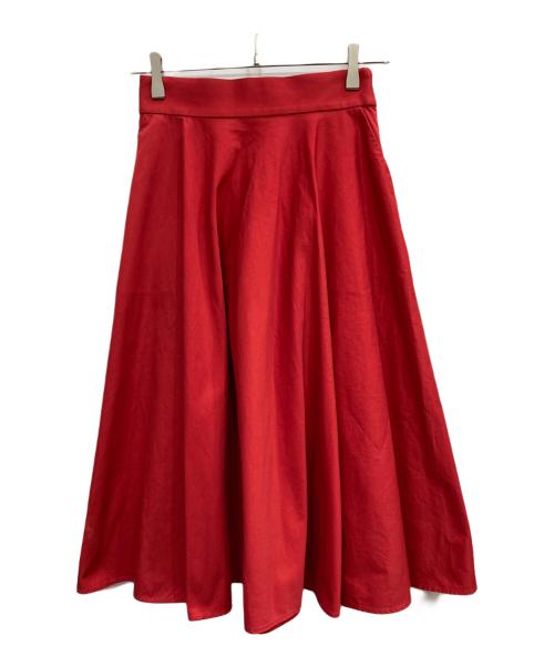UNITED ARROWS（ユナイテッドアローズ）UNITED ARROWS (ユナイテッドアローズ) スカート レッド サイズ:36の古着・服飾アイテム