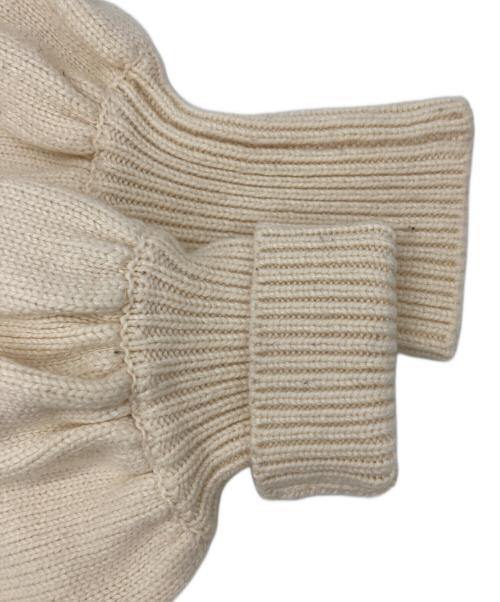 UNMINOU（アンミヌ）UNMINOU (アンミヌ) ニット ベージュ サイズ:Fの古着・服飾アイテム