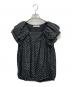 Cen.（セン）の古着「コードットブラウス」｜ブラック