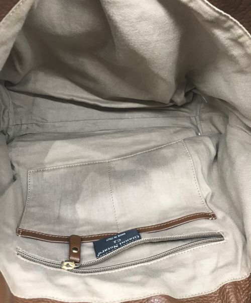 Gianni Notaro（ジャンニ ノターロ）Gianni Notaro (ジャンニ ノターロ) 2WAYバッグ ブラウン サイズ:表記なしの古着・服飾アイテム