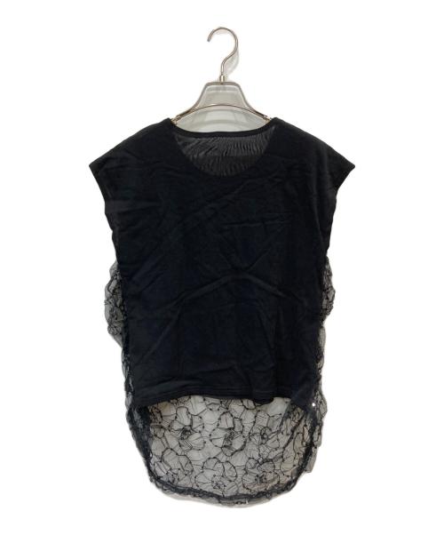 SPECCHIO（スペッチオ）SPECCHIO (スペッチオ) カットソー ブラック サイズ:40の古着・服飾アイテム