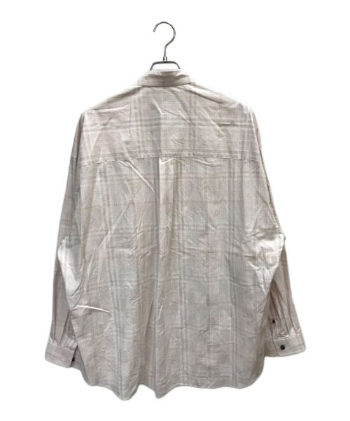 MAISON SPECIAL（メゾンスペシャル）MAISON SPECIAL (メゾンスペシャル) Prime-Over Regular Collar Shirt ピンク サイズ:2の古着・服飾アイテム