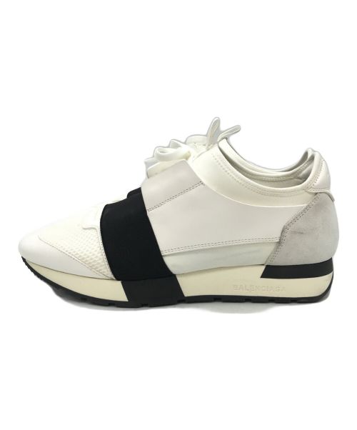 BALENCIAGA（バレンシアガ）BALENCIAGA (バレンシアガ) レースランナー ホワイト サイズ:39の古着・服飾アイテム