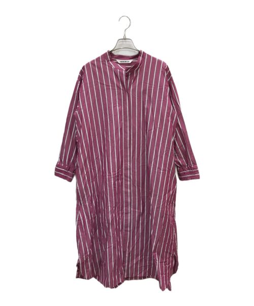 HERENCIA（ヘレンチア）HERENCIA (ヘレンチア) シャツワンピース ピンク サイズ:Mの古着・服飾アイテム
