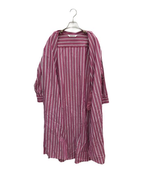 HERENCIA（ヘレンチア）HERENCIA (ヘレンチア) シャツワンピース ピンク サイズ:Mの古着・服飾アイテム