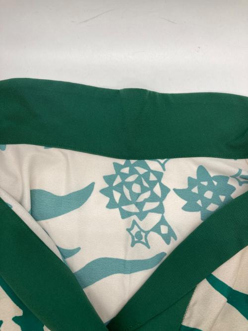 Jocomomola（ホコモモラ）Jocomomola (ホコモモラ) Varde mar 海中プリントワンピース グリーン サイズ:Lの古着・服飾アイテム