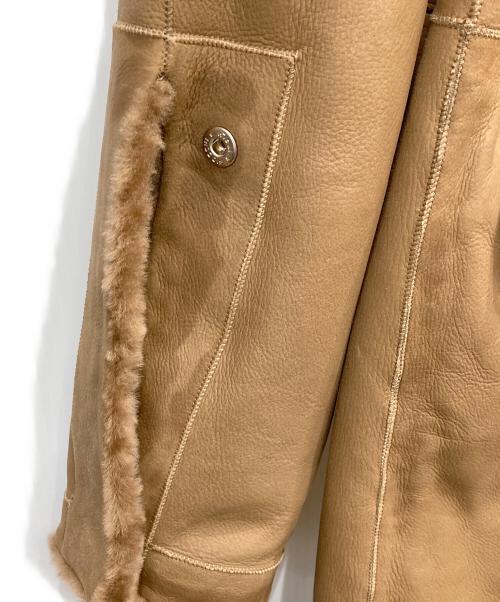 sprung paris（スプラングパリス）sprung paris (スプラングパリス) ムートンボアコート ブラウン サイズ:Sの古着・服飾アイテム