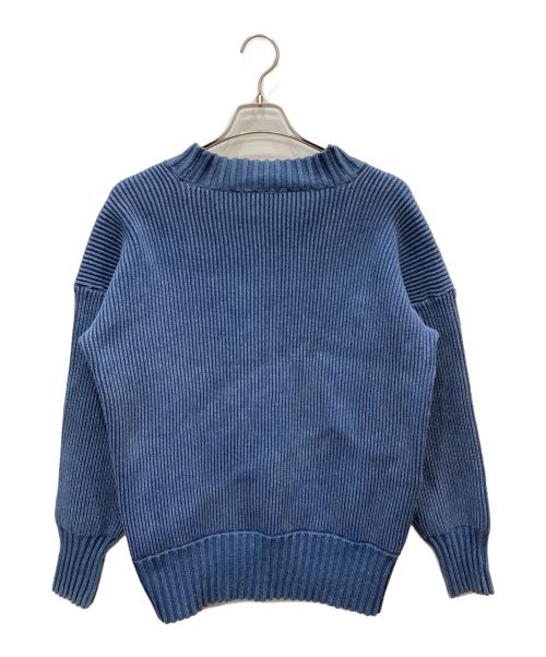 Spick and Span（スピックアンドスパン）Spick and Span (スピックアンドスパン) ソフトコアヤーンVネックカーディガン ブルー サイズ:FREEの古着・服飾アイテム