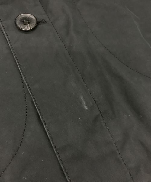 BURBERRY BLACK LABEL（バーバリーブラックレーベル）BURBERRY BLACK LABEL (バーバリーブラックレーベル) ステンカラーコート ブラック サイズ:Mの古着・服飾アイテム