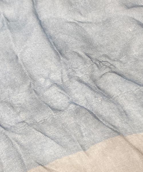 FALIERO SARTI（ファリエロサルティ）FALIERO SARTI (ファリエロサルティ) 総柄ストール グレー サイズ:表記なしの古着・服飾アイテム