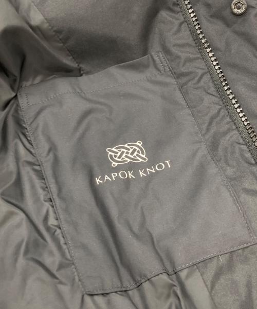 KAPOK KNOT（カポック ノット）KAPOK KNOT (カポック ノット) カポックフーディージャケット ブラック サイズ:Sの古着・服飾アイテム