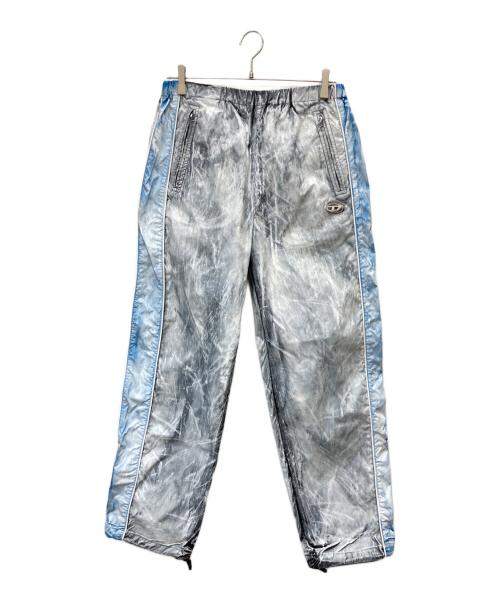 DIESEL（ディーゼル）DIESEL (ディーゼル) P-TATE PANTS グレー×ブルー サイズ:44の古着・服飾アイテム