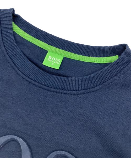 HUGO BOSS（ヒューゴ ボス）HUGO BOSS (ヒューゴ ボス) ロゴスウェット ネイビー サイズ:Mの古着・服飾アイテム