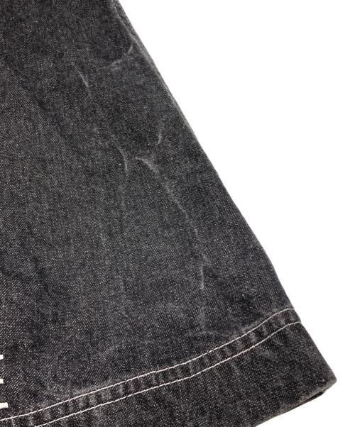 PINK HOUSE（ピンクハウス）PINK HOUSE (ピンクハウス) デニムジャンパースカート ブラック サイズ:表記なし（FREE相当）の古着・服飾アイテム