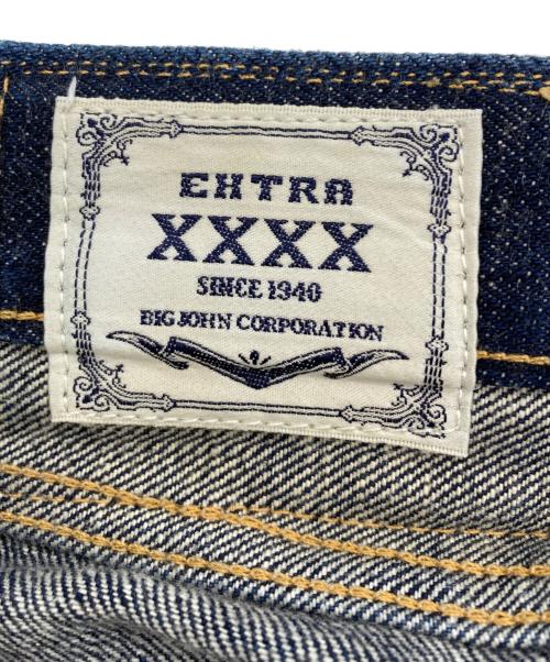 BIG JOHN（ビッグジョン）BIG JOHN (ビッグジョン) XXXX-EXTRA MODEL SLIM STRAIGHT インディゴ サイズ:W34の古着・服飾アイテム
