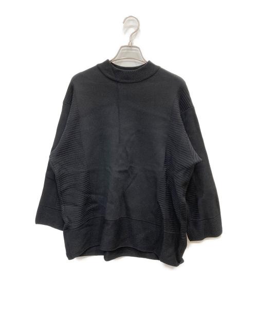 PLEATS PLEASE（プリーツプリーズ）PLEATS PLEASE (プリーツプリーズ) プリーツデザインニット ブラック サイズ:3の古着・服飾アイテム