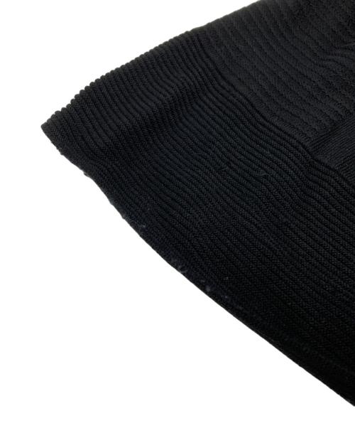 PLEATS PLEASE（プリーツプリーズ）PLEATS PLEASE (プリーツプリーズ) プリーツデザインニット ブラック サイズ:3の古着・服飾アイテム