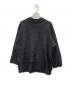 PLEATS PLEASE（プリーツプリーズ）の古着「プリーツデザインニット」｜ブラック