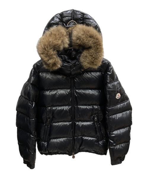 MONCLER（モンクレール）MONCLER (モンクレール) MAYA-FUR GIUBBOTTO ダウンジャケット ブラック サイズ:1の古着・服飾アイテム