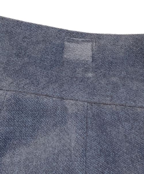 TOMORROW LAND collection（トゥモローランドコレクション）TOMORROW LAND collection (トゥモローランドコレクション) ベッチンシャンブレー セミワイドパンツ グレー サイズ:34の古着・服飾アイテム