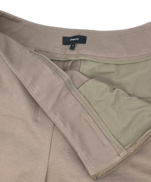 theory（セオリー）theory (セオリー) HW WIDE PANT F ブラウンの古着・服飾アイテム