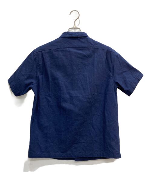 karaku（カラク）karaku (カラク) 半袖シャツ ネイビー サイズ:Ｍの古着・服飾アイテム