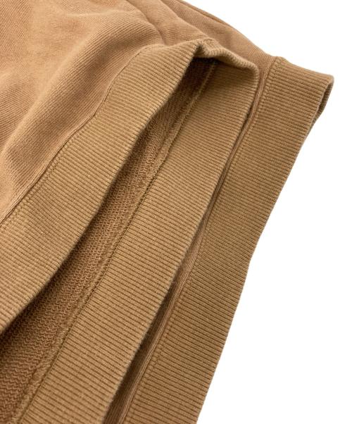 FUMIE=TANAKA（フミエタナカ）FUMIE=TANAKA (フミエタナカ) ノースリーブハーフジップスウェット ブラウン サイズ:2の古着・服飾アイテム