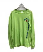 Noahノア）の古着「プリントカットソー」｜黄緑