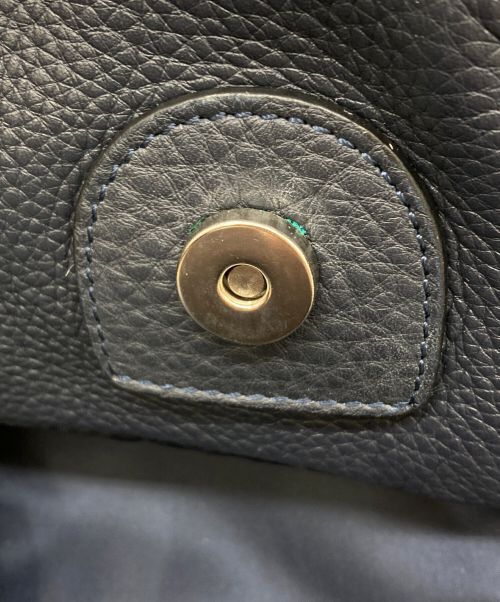 Felisi（フェリージ）Felisi (フェリージ) シュリンクレザートートバッグ ブラックの古着・服飾アイテム