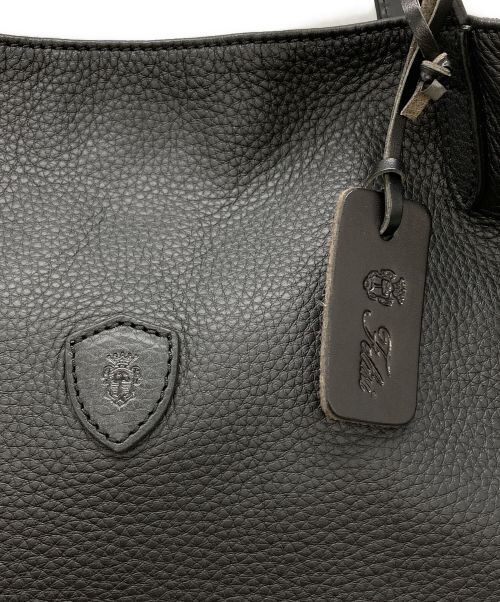 Felisi（フェリージ）Felisi (フェリージ) レザートートバッグ ブラックの古着・服飾アイテム