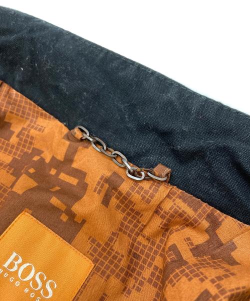 BOSS ORANGE（ボスオレンジ）BOSS ORANGE (ボスオレンジ) ｢Jips5｣シングルライダースジャケット ブラック サイズ:46の古着・服飾アイテム