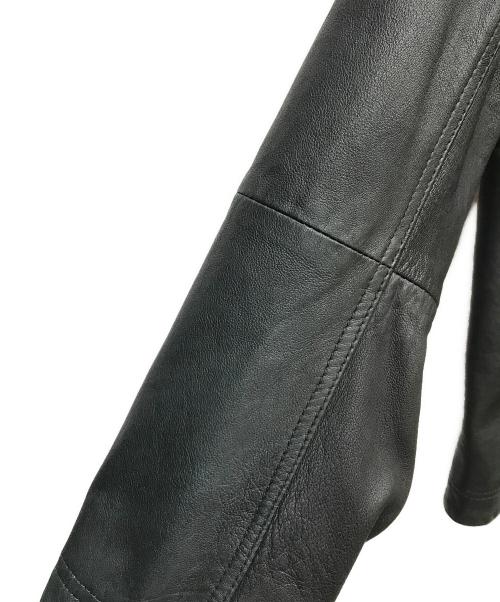 BOSS ORANGE（ボスオレンジ）BOSS ORANGE (ボスオレンジ) ｢Jips5｣シングルライダースジャケット ブラック サイズ:46の古着・服飾アイテム