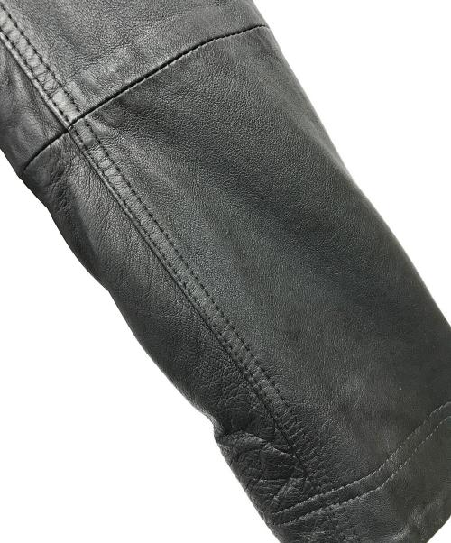 BOSS ORANGE（ボスオレンジ）BOSS ORANGE (ボスオレンジ) ｢Jips5｣シングルライダースジャケット ブラック サイズ:46の古着・服飾アイテム