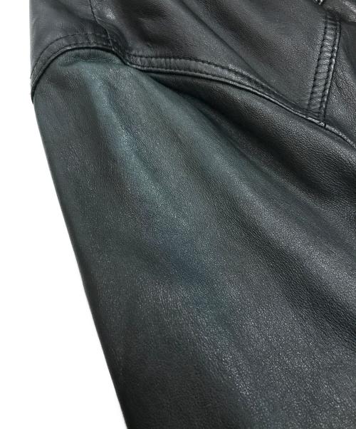 BOSS ORANGE（ボスオレンジ）BOSS ORANGE (ボスオレンジ) ｢Jips5｣シングルライダースジャケット ブラック サイズ:46の古着・服飾アイテム